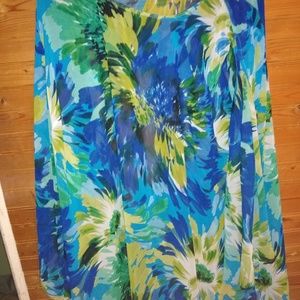 SusanGraver gorgeous sheer blouse